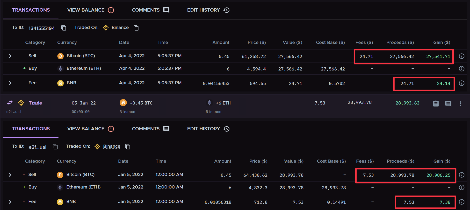 Cost Basis Fees Cryptotaxcalculator