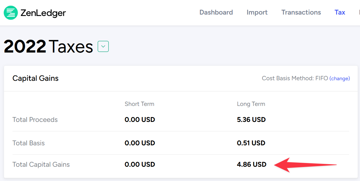 Cost Basis Fees Zenledger 2