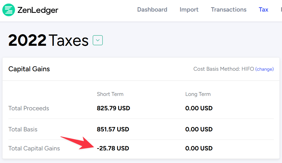 Ethereum DEX Realisation Zenledger